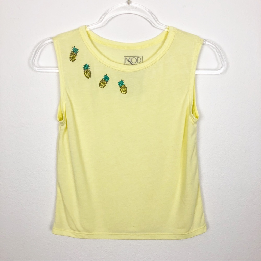 Target Yellow Pineapple Tank Top Size XS